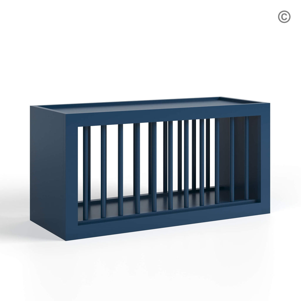 Navy Blue Shaker Plate Rack