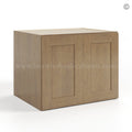 Rustic Wood Shaker 24″ H Refrigerator Wall Cabinet 24″ Deep