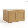 Treasure Chest Shaker 33″ W Refrigerator Wall Cabinet 24″ Deep
