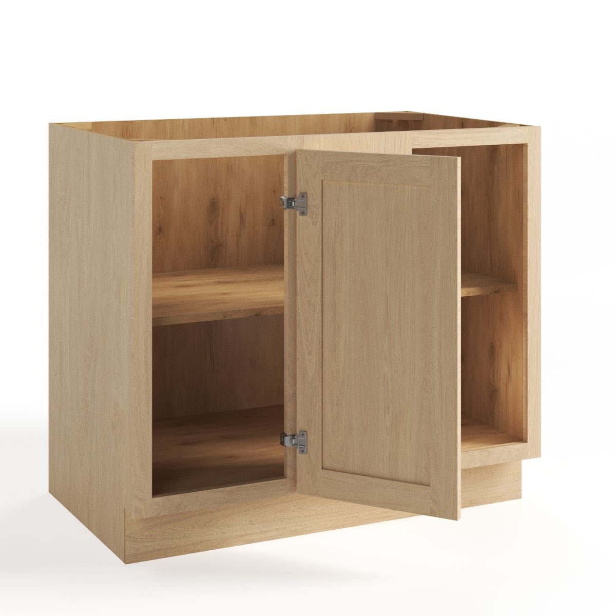 Unfinished Shaker Base Blind Corner Cabinet