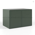 Slim Shaker Green Double Door Wall Cabinet – 24″D