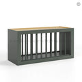 Green Shaker Plate Rack