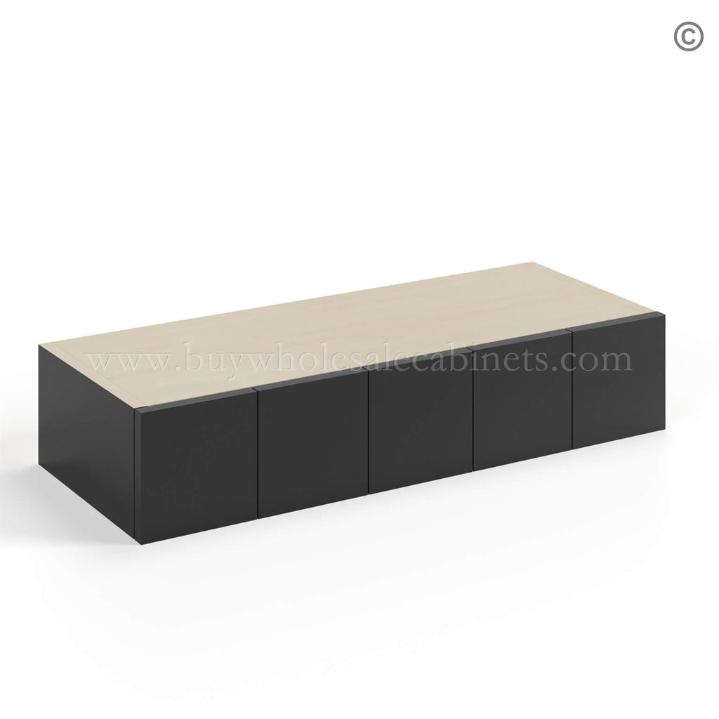 Black Shaker Wall Spice Drawer