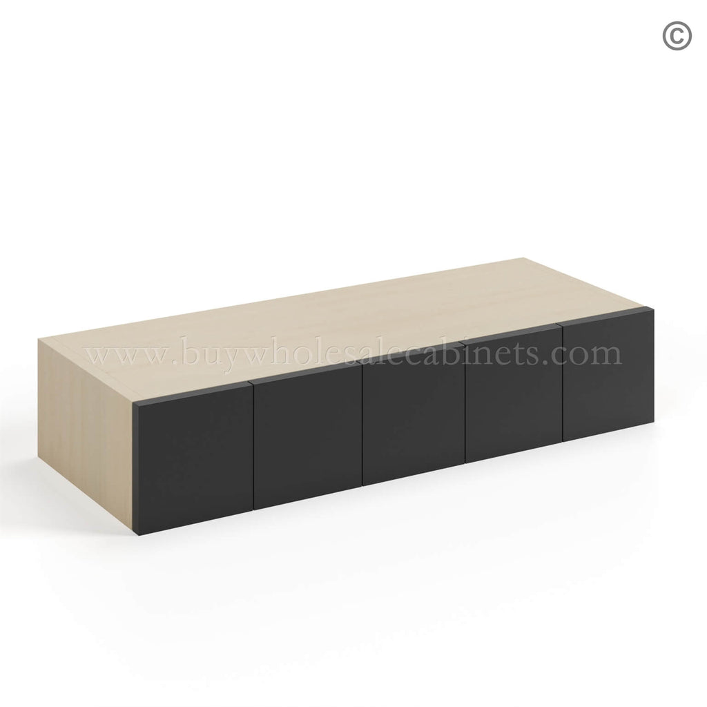 Black Shaker Wall Spice Drawer