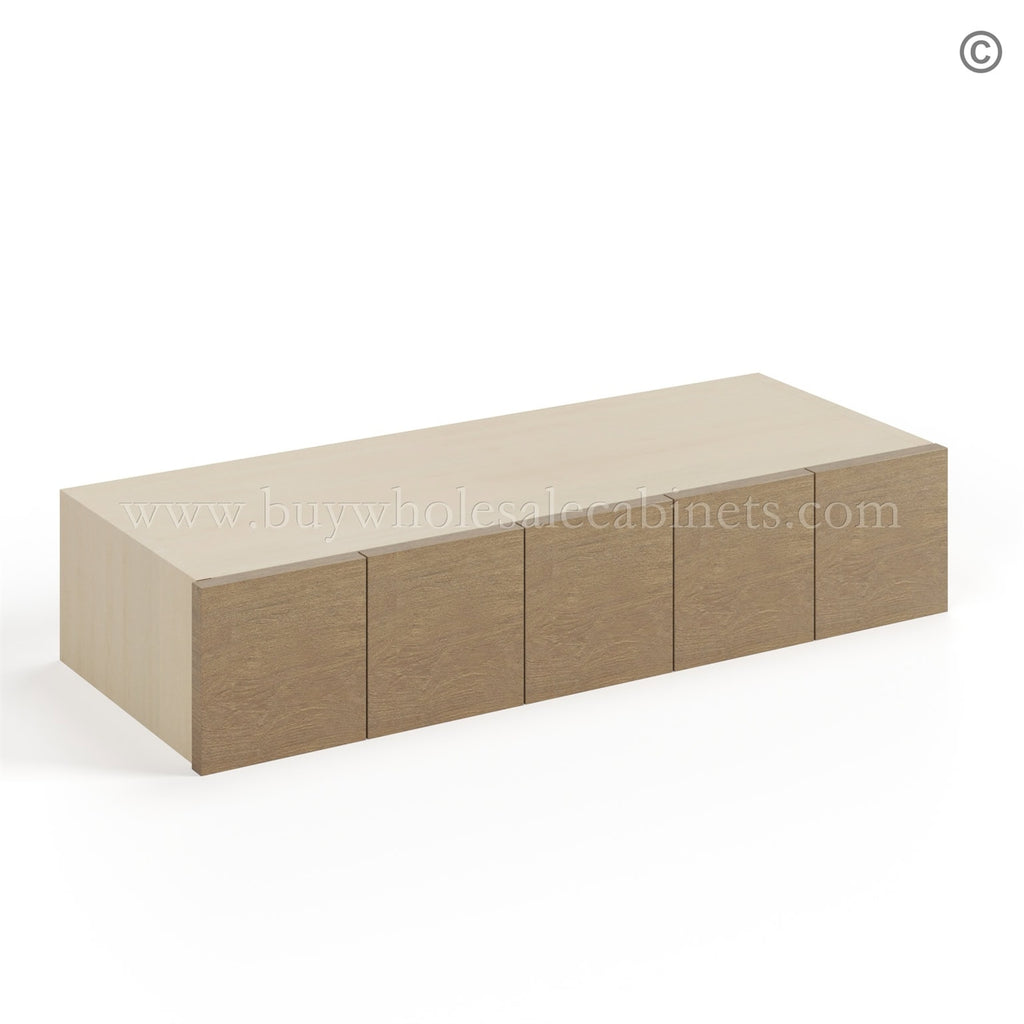 Rustic Wood Shaker Wall Spice Drawer