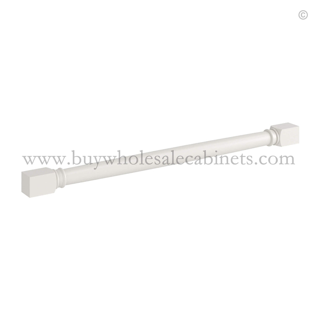 Dove White Slim Shaker Classic Decorative Leg