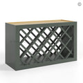 Green Shaker Wine Rack