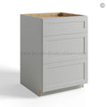 Dorian Gray Shaker Base cabinet with 3 Drawers
