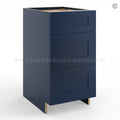 Frameless Oxford Blue Base Drawer Cabinet – 3 Drawers