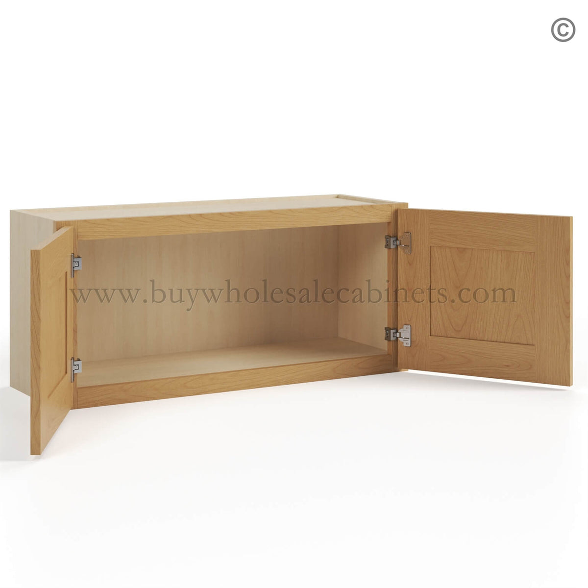 Treasure Chest Shaker 15″ H Double Door Wall Cabinet