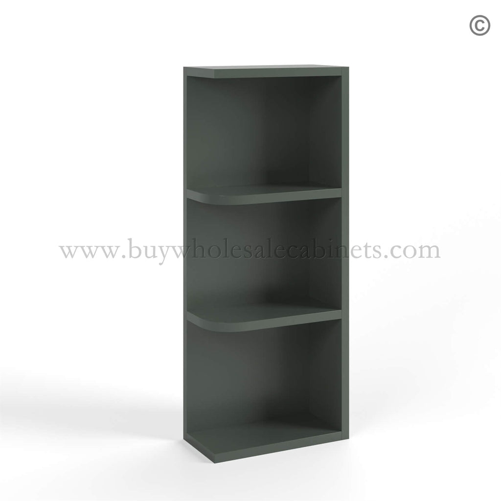 Green Shaker Open End Shelf (Reversible)