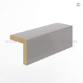 Frameless Gloss Gray Outside Corner Molding