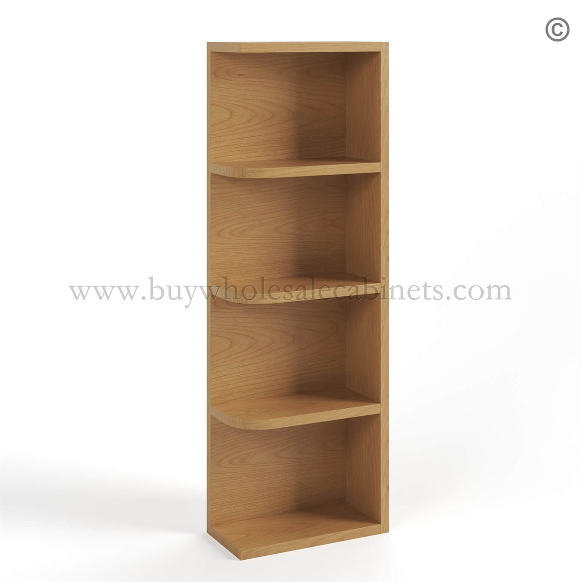 Treasure Chest Shaker Open End Shelf (Reversible)