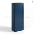 Navy Blue Shaker 18 W Wall Cabinet with Two Drawers