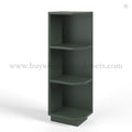 Slim Shaker Green Wall End Shelves