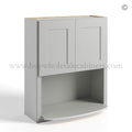 Dorian Gray Shaker Wall Microwave Cabinet