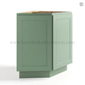 Jade Green Shaker Base End Cabinet