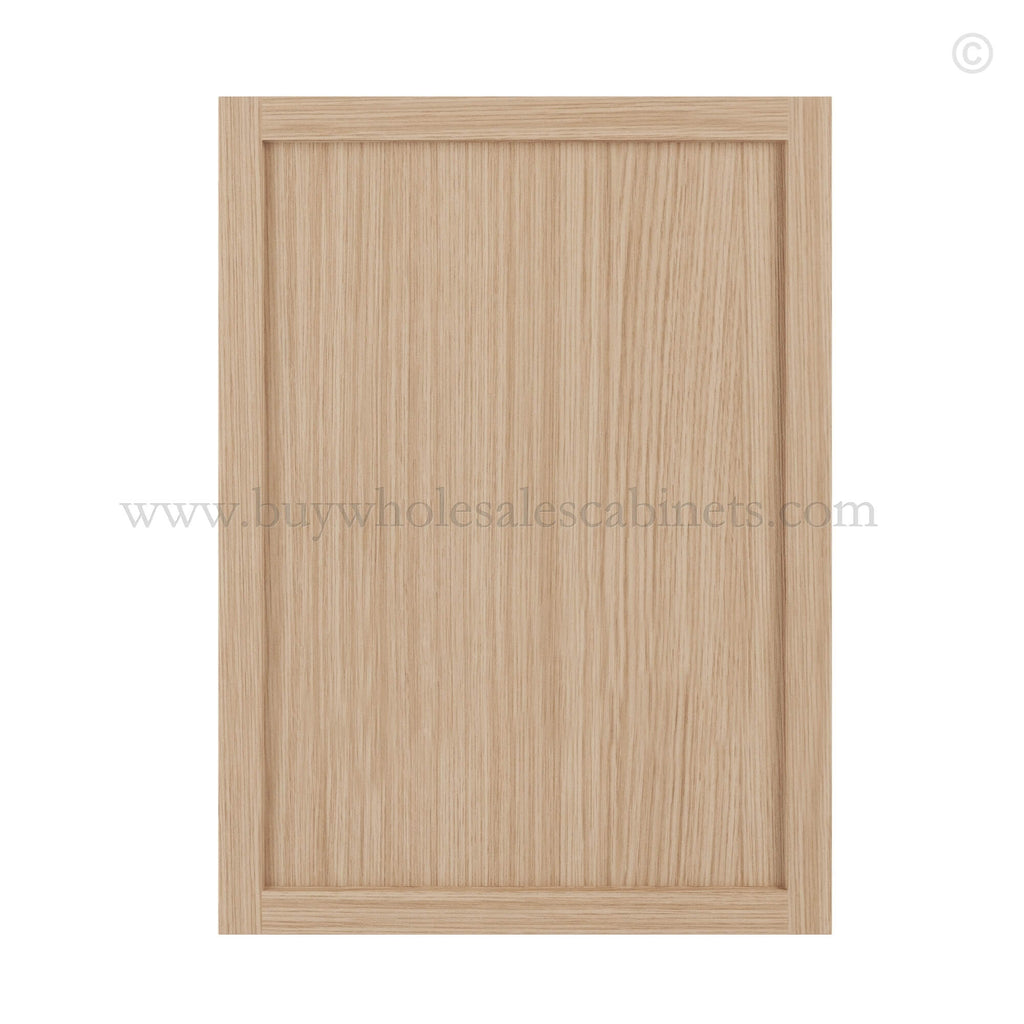 White Oak Veneer Shaker Door Sample