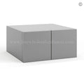 Frameless Graphite Gray Wall Small Drawers – 2 Drawers