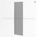Frameless Gloss Gray Refrigerator End Panel Veneer