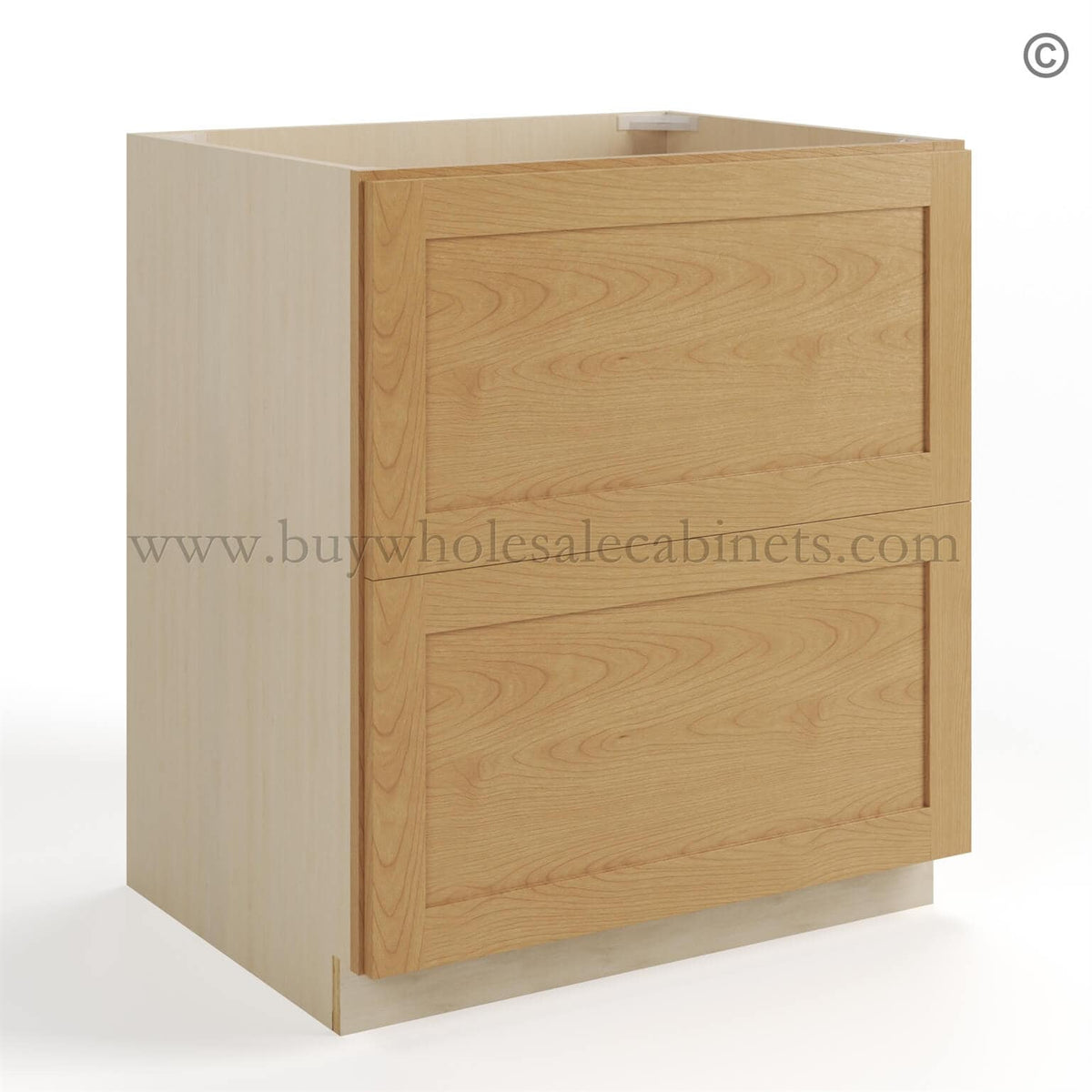 Treasure Chest Shaker Two Drawer Base