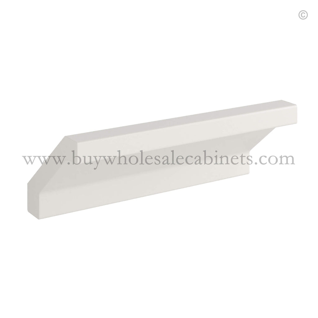 Dove White Slim Shaker Crown Moulding