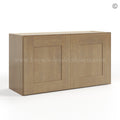 Rustic Wood Shaker 18″ H Double Door Wall Cabinet