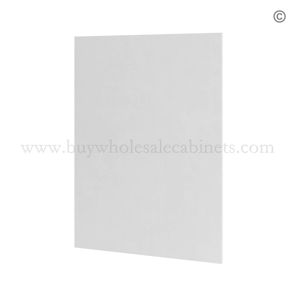 Frameless Gloss White Base Decorative Door Panel