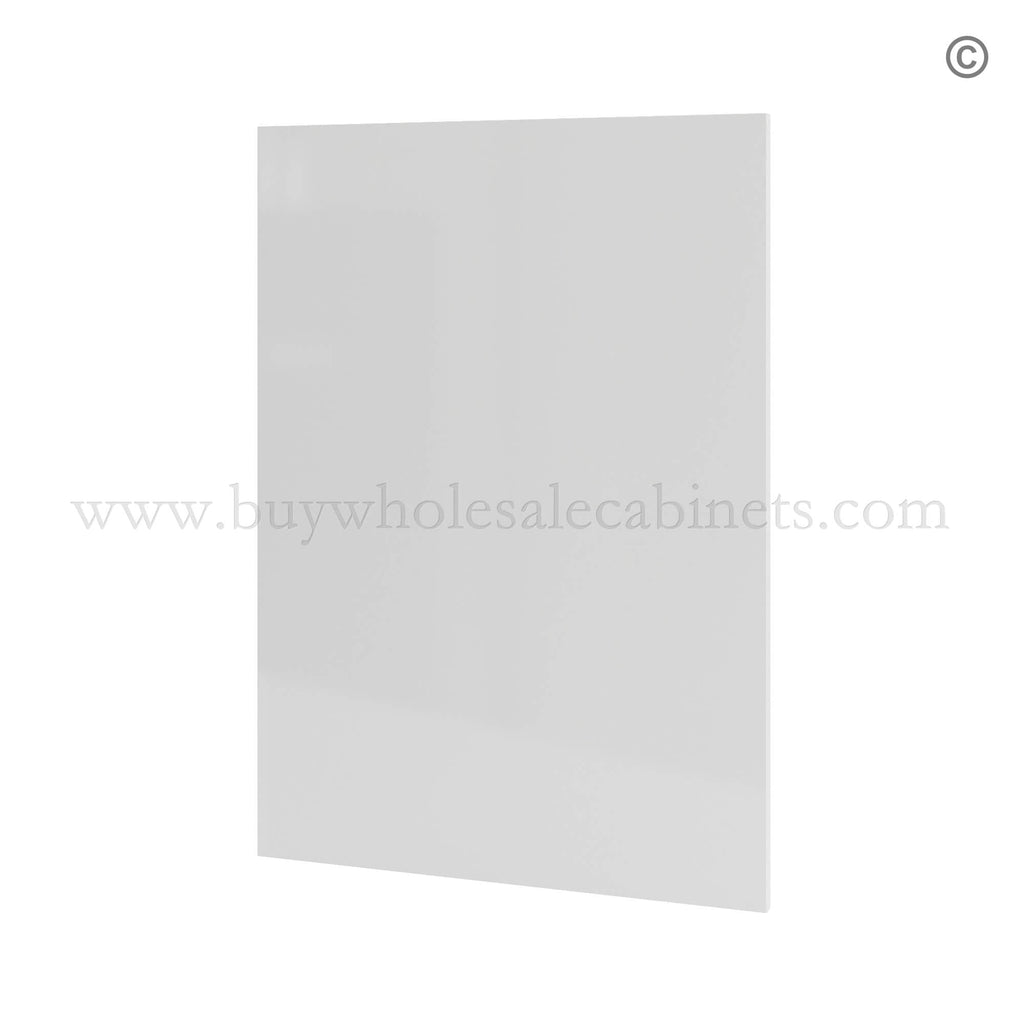 Frameless Gloss White Wall Decorative End Panels