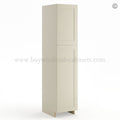 Frameless Ivory White Pantry Cabinet – Single Door