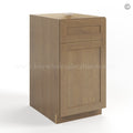 Rustic Wood Shaker Document File Base Cabinet
