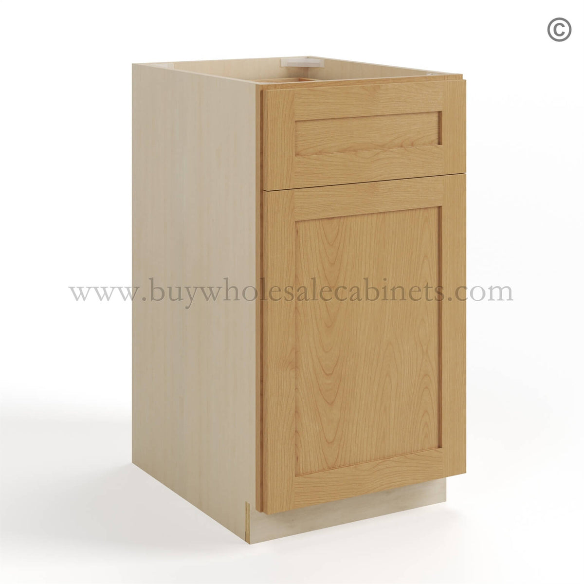 Treasure Chest Shaker Document File Base Cabinet