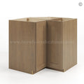 Rustic Wood Shaker Easy Reach Base Cabinet