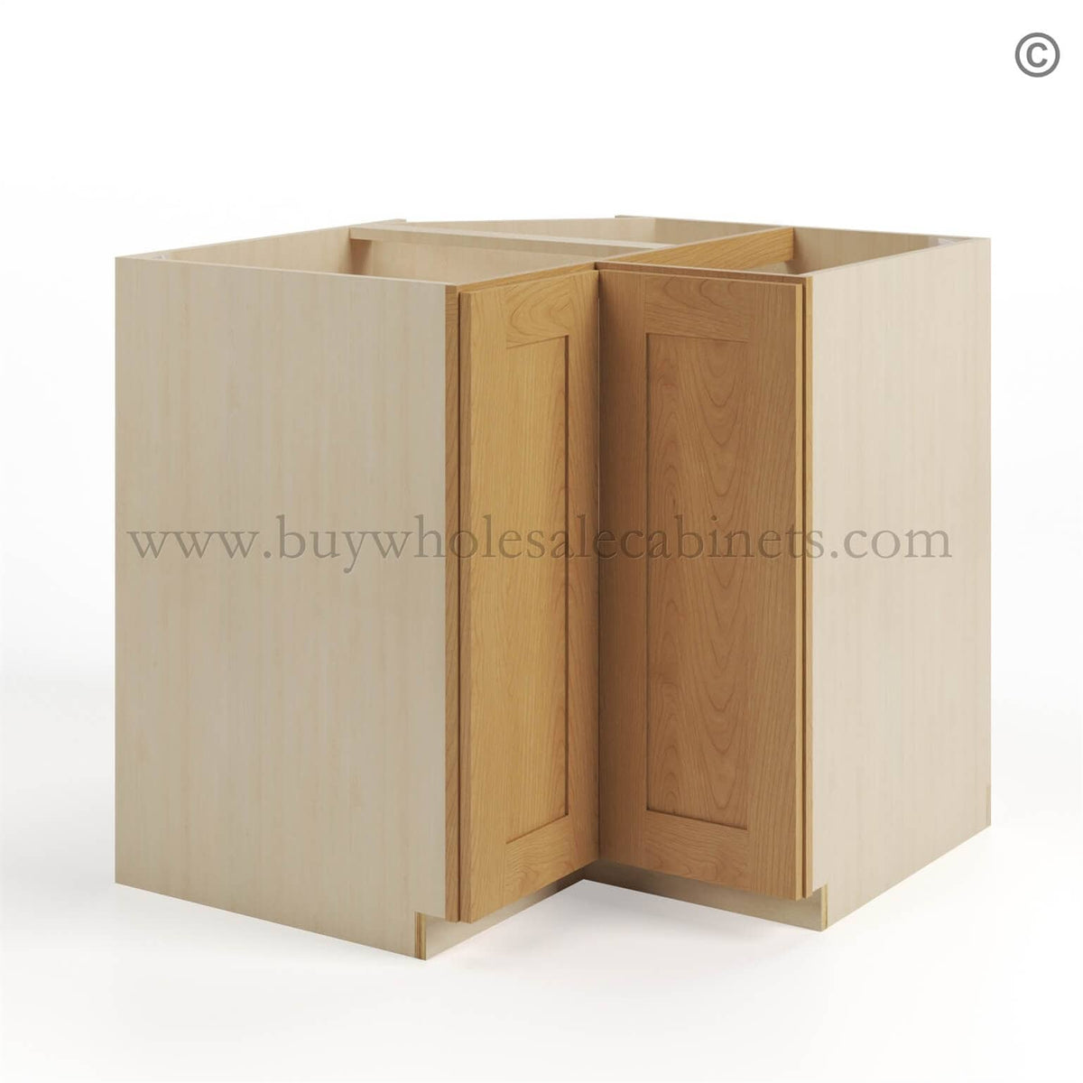 Treasure Chest Shaker Easy Reach Base Cabinet