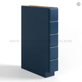 Navy Blue Shaker Base Spice Cabinet with 5 Drawers