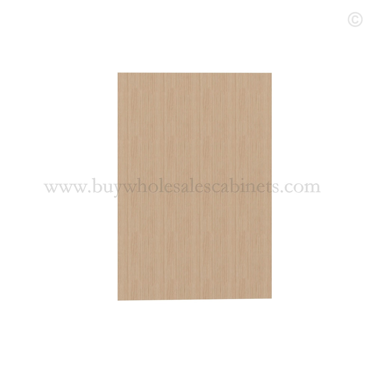Slim Oak Shaker Base Skin Veneer Panel