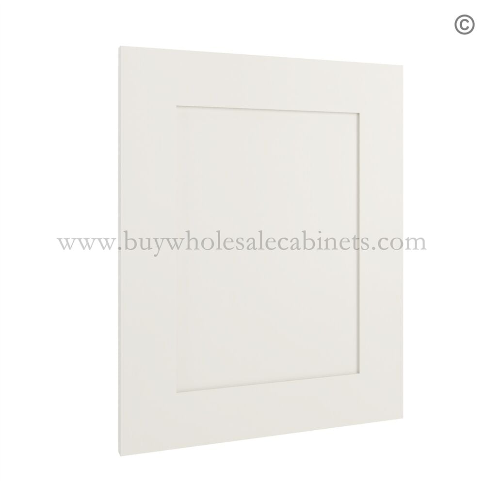 Frameless Pearl White Cabinet Door Panel