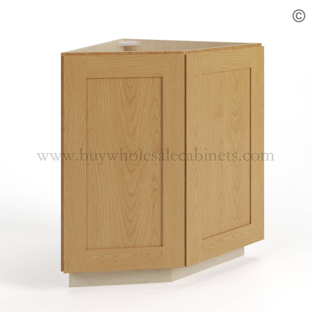 Treasure Chest Shaker Base End Cabinet