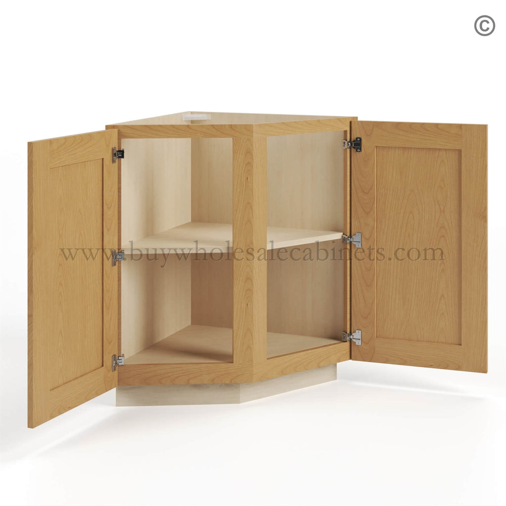 Treasure Chest Shaker Base End Cabinet