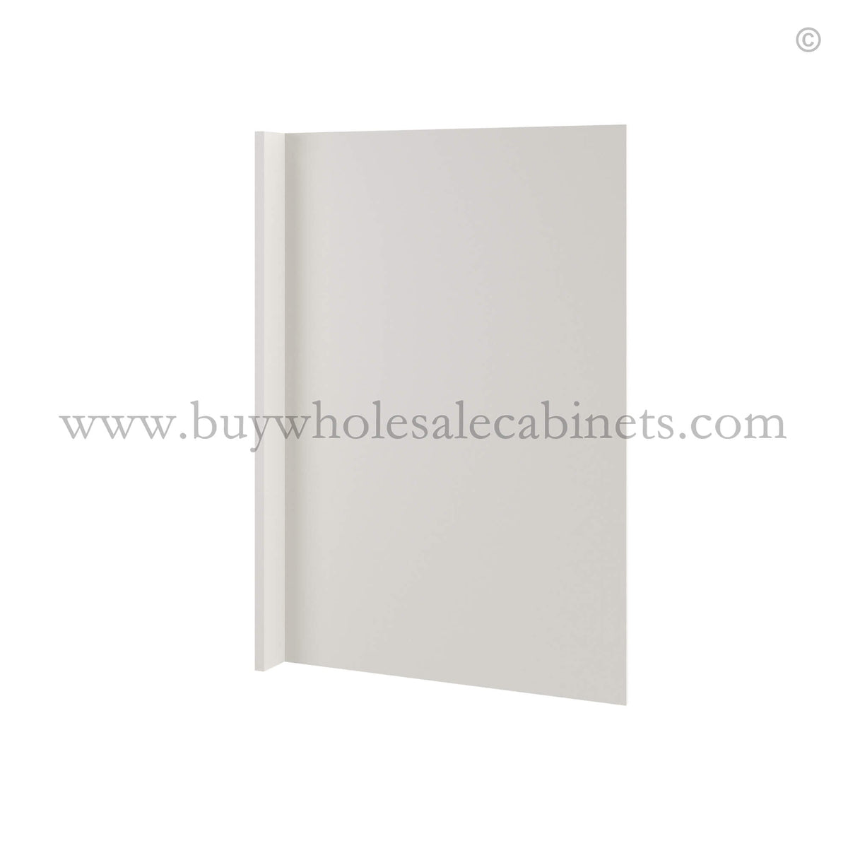 Dove White Slim Shaker Dishwasher Return Panel