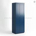 Navy Blue Shaker 24″ W Two Double Door Utility Pantry Cabinet