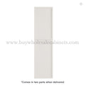 Dove White Slim Shaker Tall Decorative Door Panel