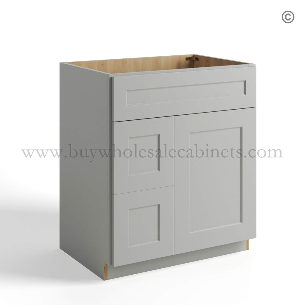 Dorian Gray Shaker Vanity Sink Base Combo 30″W