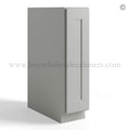 Dorian Gray Shaker Full Height Door Base Cabinets Single Door