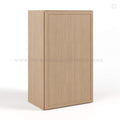 Slim Oak Shaker 30″H Single Door Wall Cabinet
