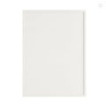 Dove White Slim Shaker Base Cabinet Front Face Sample