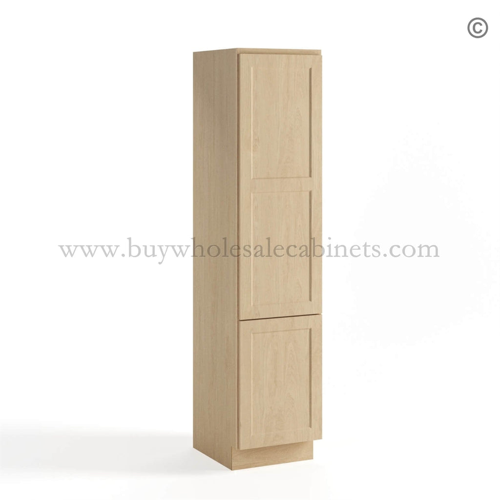 Unfinished Shaker Vanity Linen Cabinet