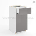 Frameless Gloss Gray MINI Base Cabinet