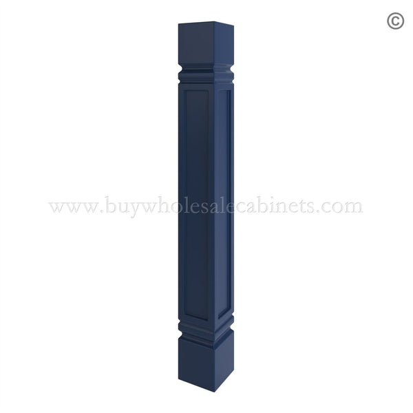 Frameless Oxford Blue Square Spool/Leg