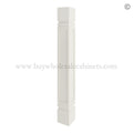 Frameless Pearl White Square Spool/Leg